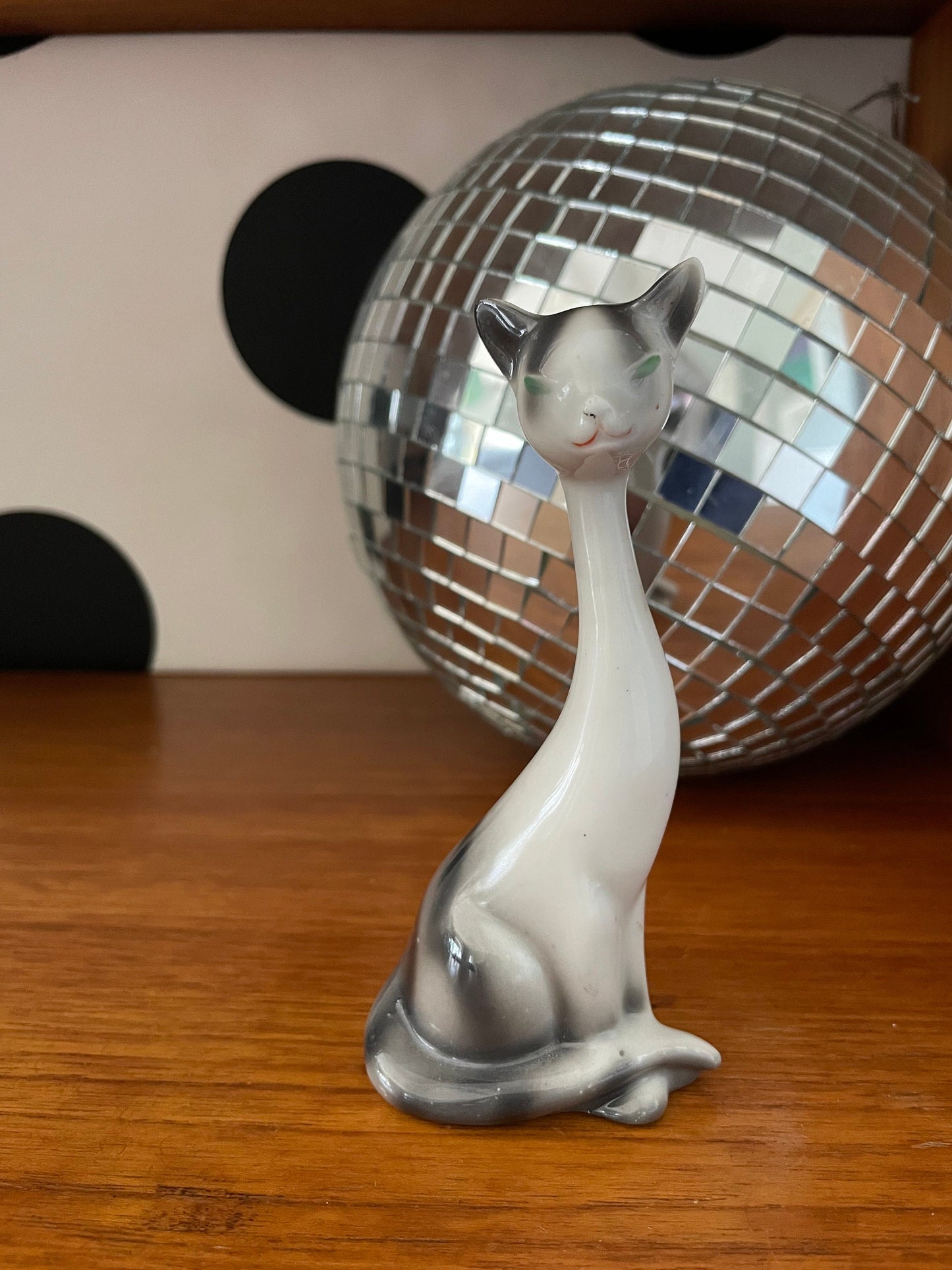 Mid-Century Ceramic Cat